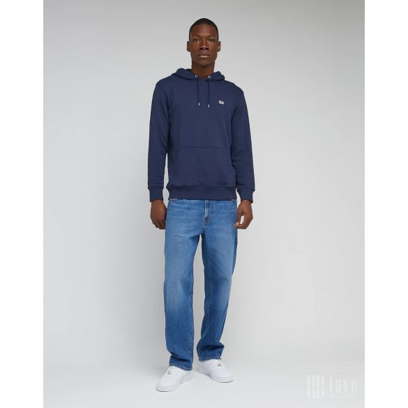 Lee ● Plain Hoodie ● sötétkék kapucnis pulóver