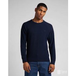 Lee ● Raglan Crew Knit ● sötétkék kötött pulóver