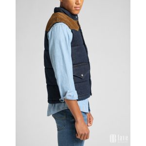 Lee ● Padded Vest ● farmerkék bélelt mellény