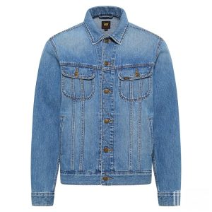 Lee ● Rider Jacket ● kék koptatott farmerdzseki
