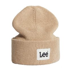 Lee ● Beanie ● drappszínű kötött sapka