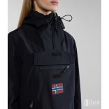 Napapijri ● Rainforest W Sum Pocket ● fekete zsebes anorákdzseki