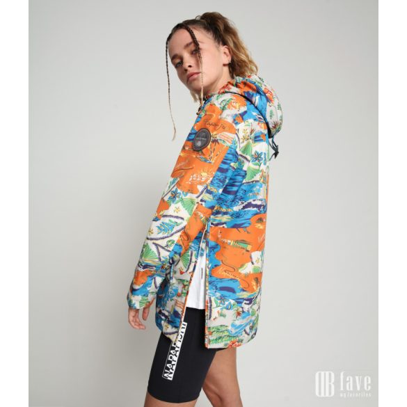 Napapijri ● Rainforest W Sum Print Pocket ● mintás dzseki
