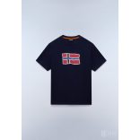 Napapijri ● S-Mahsa ● sötétkék rövid ujjú póló