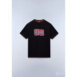 Napapijri ● S-Mahsa ● fekete rövid ujjú póló