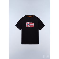 Napapijri ● S-Mahsa ● fekete rövid ujjú póló