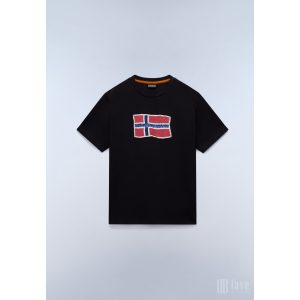 Napapijri ● S-Mahsa ● fekete rövid ujjú póló