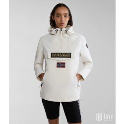   Napapijri ● Rainforest W Sum Pocket ● fehér zsebes anorákdzseki