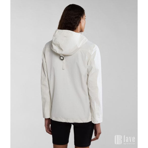 Napapijri ● Rainforest W Sum Pocket ● fehér zsebes anorákdzseki
