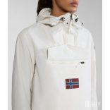 Napapijri ● Rainforest W Sum Pocket ● fehér zsebes anorákdzseki