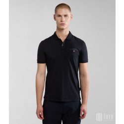   Napapijri ● Elbas Jersey ● fekete rövid ujjú piké póló