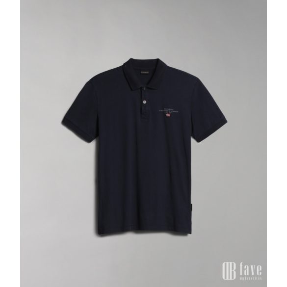 Napapijri ● Elbas Jersey ● sötétkék rövid ujjú piké póló