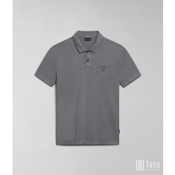   Napapijri ● Elbas Jersey ● szürke rövid ujjú piké póló