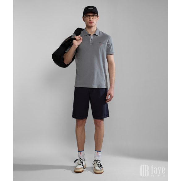 Napapijri ● Elbas Jersey ● szürke rövid ujjú piké póló