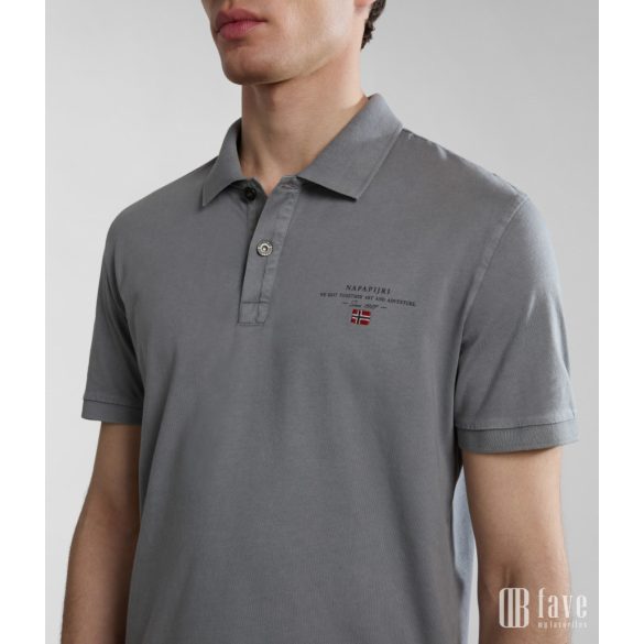 Napapijri ● Elbas Jersey ● szürke rövid ujjú piké póló