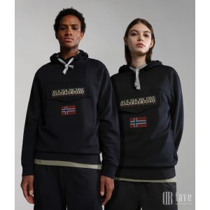 Napapijri ● Burgee S ● fekete kapucnis pulóver