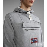 Napapijri ● Burgee S ● szürke kapucnis pulóver