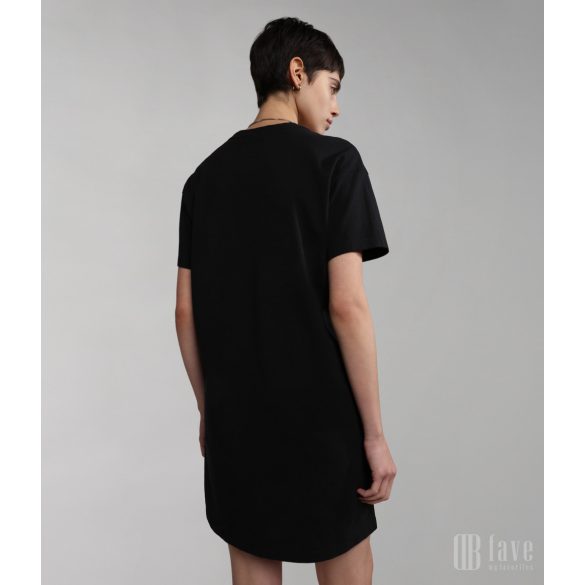 Napapijri ● S-Box W Long ● fekete hosszított rövid ujjú póló