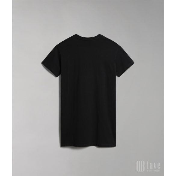 Napapijri ● S-Box ● fekete hosszított póló