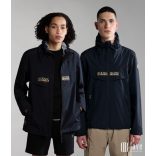 Napapijri ● Rainforest OPENS ● fekete kapucnis dzseki 