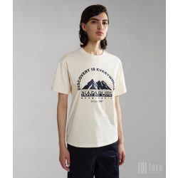   Napapijri ● S-Shetland ● fehér mintás rövid ujjú póló