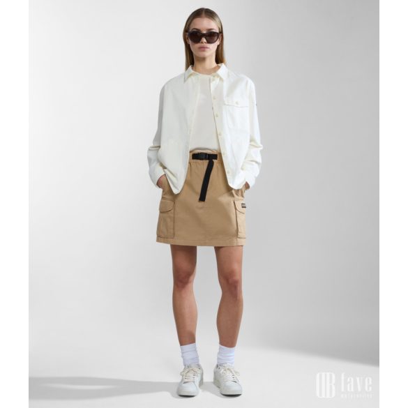 Napapijri ● N-Boyd ● drappszínű zsebes mini szoknya