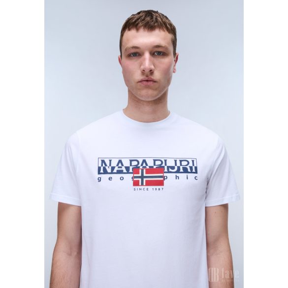 Napapijri ● S-Aylmer ● fehér rövid ujjú póló