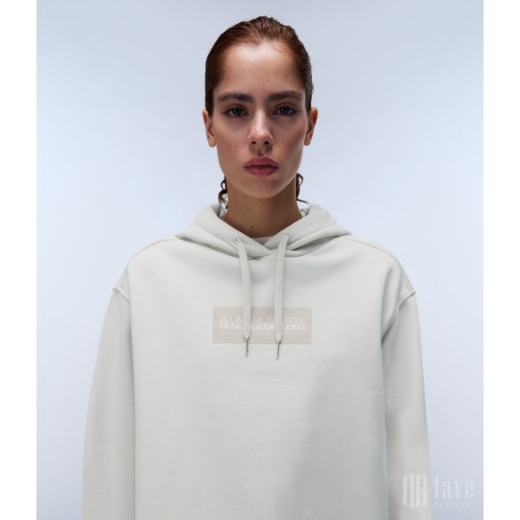 Napapijri ● B-Box Logo ● bézs kapucnis pulóver 