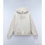 Napapijri ● B-Box Logo ● bézs kapucnis pulóver 