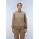 Napapijri ● B-Box Logo ● szürkésbarna környakas pulóver 