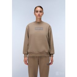   Napapijri ● B-Box Logo ● szürkésbarna környakas pulóver 