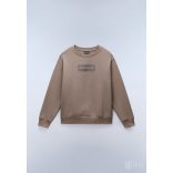 Napapijri ● B-Box Logo ● szürkésbarna környakas pulóver 