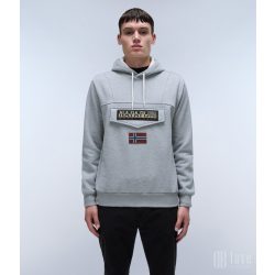 Napapijri ● Burgee ● szürke melange kapucnis pulóver