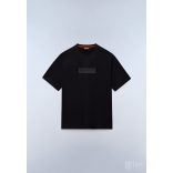 Napapijri ● S-Box Logo ● fekete rövid ujjú póló
