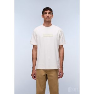 Napapijri ● S-Box Logo ● törtfehér rövid ujjú póló
