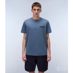   Napapijri ● S-Vignoni Back ● szürkészöld mintás rövid ujjú póló