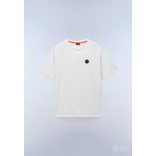Napapijri ● S- Badge ● törtfehér rövid ujjú póló