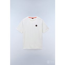Napapijri ● S- Badge ● törtfehér rövid ujjú póló