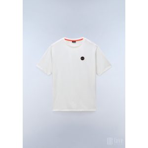 Napapijri ● S- Badge ● törtfehér rövid ujjú póló