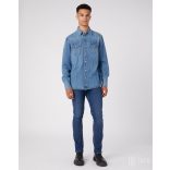 Wrangler ● Larston ● középkék koptatott farmernadrág