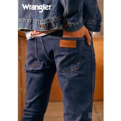 Wrangler ● Larston ● sötétkék koptatott farmernadrág