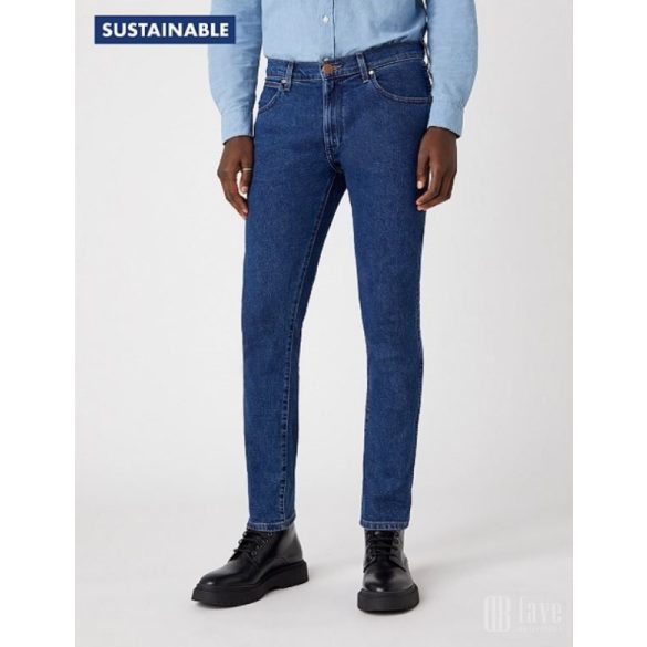 Wrangler ● Larston ● sötétkék koptatott farmernadrág