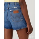 Wrangler ● Festival Short ● kék koptatott farmersort (high rise)