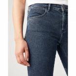 Wrangler ● Skinny ● sötétkék koptatott farmernadrág