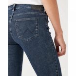 Wrangler ● Skinny ● sötétkék koptatott farmernadrág