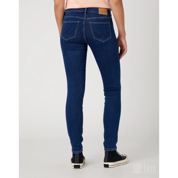 Wrangler ● Skinny ● sötétkék koptatott farmernadrág