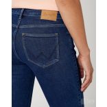 Wrangler ● Skinny ● sötétkék koptatott farmernadrág