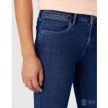 Wrangler ● Skinny ● sötétkék koptatott farmernadrág