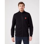 Wrangler ● Funnel Neck Zip ● fekete kardigán