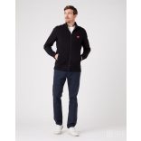 Wrangler ● Funnel Neck Zip ● fekete kardigán